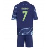 Ajax Raul Moro #7 Bortedraktsett Barn 2025-26 Kortermet (+ korte bukser)